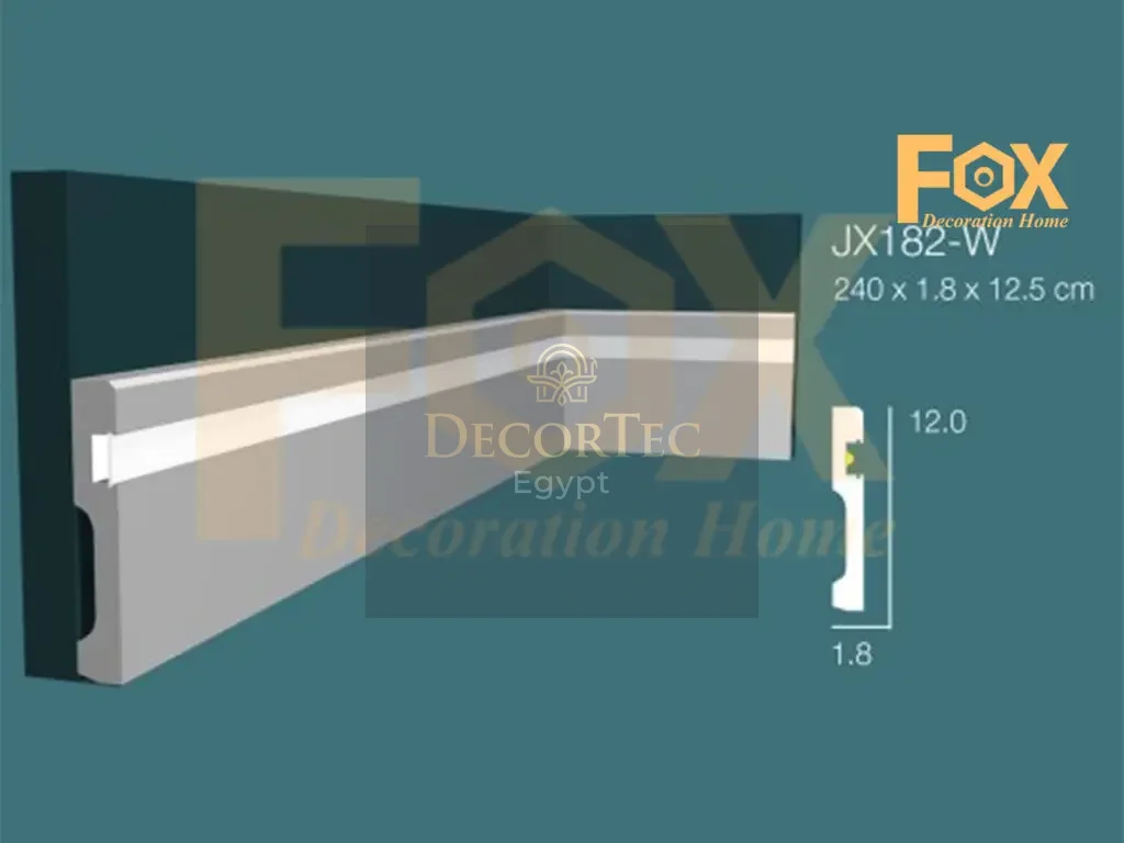 PS foam وزر ارضيات مضئ (ML01)-الابعاد:240*12cm