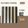 102 flix بديل خشب مرن طول العود 2.80 متر و العرض 60 سم
