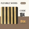 104 flix بديل خشب مرن طول العود 2.80 متر و العرض 60 سم