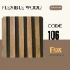 106 flix بديل خشب مرن طول العود 2.80 متر و العرض 60 سم