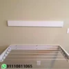 المنشر السحري الخفي (6) منشر سحري خفي 1 متر قابل للطي مثبت على الحائط