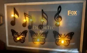 تركيب ديكور حائط مضيء LED بسهولة من DecorTec