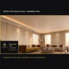 DecorTec SB 251 LED & Spotlight Installation View ديكور كرانيش فيوتك إضاءة مخفية ليد وسبوت لايت SB 251