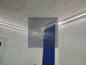 قطاع ومقاسات كورنيشة سقف بيت نور 15 سم من DecorTec Egypt