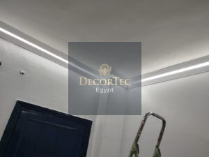 قطاع ومقاسات كورنيشة سقف بيت نور 15 سم من DecorTec Egypt