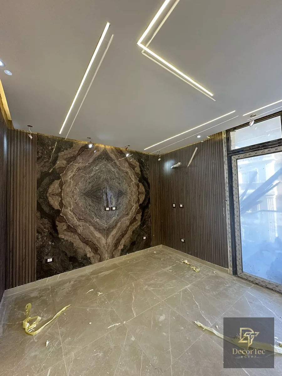 ديكور بديل خشب مع بديل رخام - DecorTec Egypt